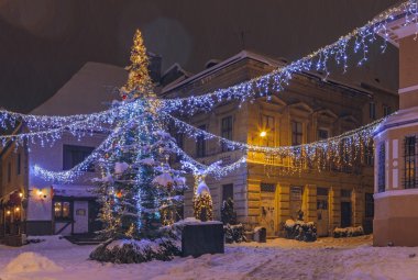 Noel ağacı açık