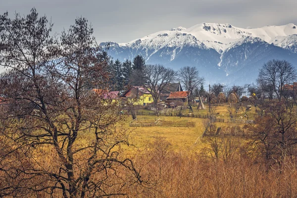 Paesaggio rurale rumeno — Foto Stock