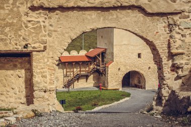 Rupea müstahkem kale duvarları