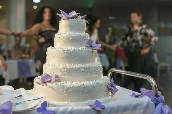 Hochzeitstorte — Stockfoto