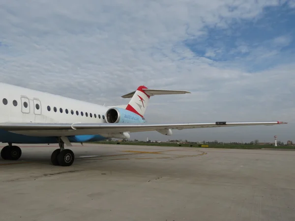 Austrian Airlines aircraft — Stock Photo, Image