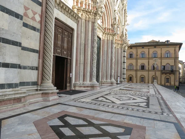 Siena Włoski Średniowiecznego Miasta Katedra — Zdjęcie stockowe