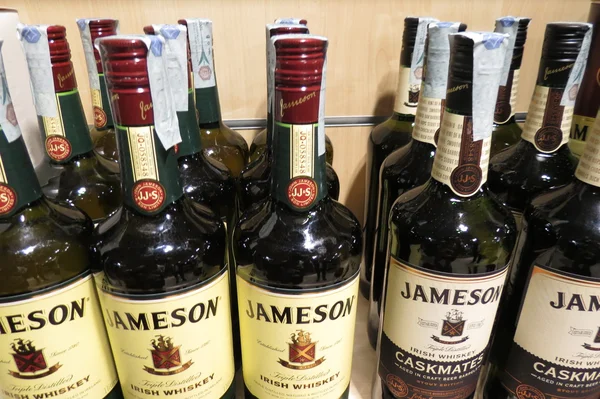 Dublin Ireland Circa January 2016 Botol Wiski Jameson Disediakan Untuk — Stok Foto