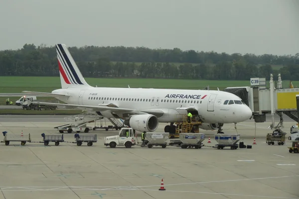 Air France letadlo — Stock fotografie
