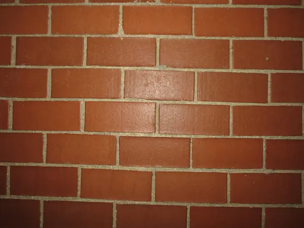 Rote Backsteinmauer Als Hintergrund Nützlich — Stockfoto