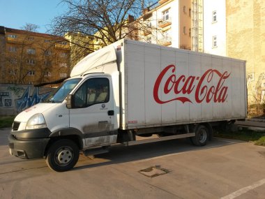 Coca Cola van