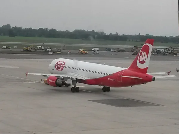 Schwechat Vienna Austria Circa October 2015 Pesawat Niki Airlines Mitra — Stok Foto