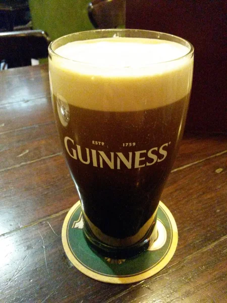 Pinta di birra Guinness — Foto Stock