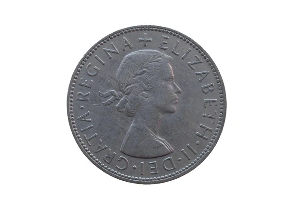 Moneda de seis peniques — Foto de Stock