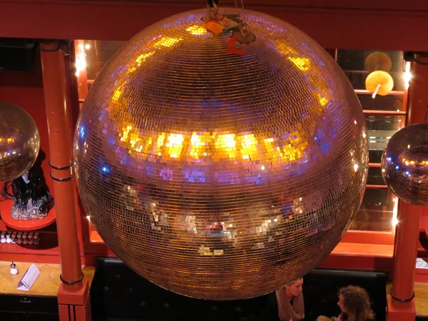 Ezüst disco ball — Stock Fotó