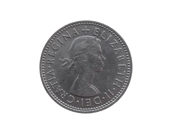 Λονδίνο Ηνωμένο Βασίλειο Circa 2013 Δεκεμβρίου Νόμισμα Έξι Πένες Gbp — Φωτογραφία Αρχείου