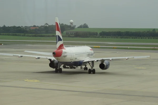 Vienna Schwechat Austria Circa October 2015 Airbus 319 100 Aircraft — Stock Photo, Image