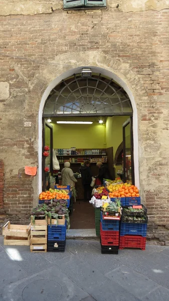 Meyve Dükkanı sayaç — Stok fotoğraf
