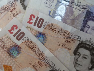 Sterlini pound notlar