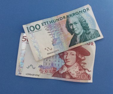 İsveç para birimi notlar