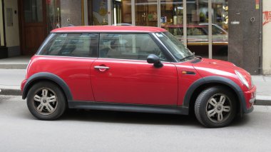 Kırmızı Mini Cooper