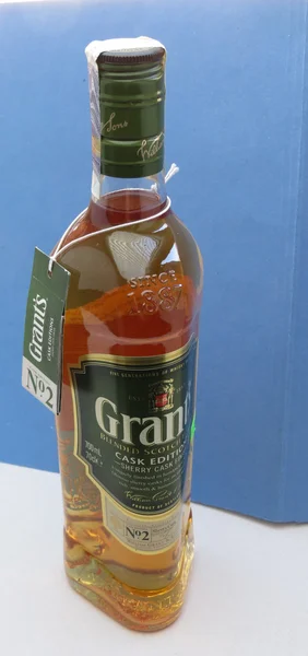 Edinburgh Scotland Inggris Circa February 2016 Botol Wiski Glenn Grant — Stok Foto