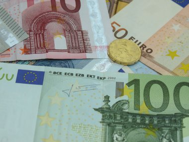 Euro (eur) banknotlar - Avrupa Birliği'nin resmi ihale