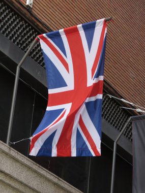 Union Jack - İngiltere kayan İngiliz bayrağı