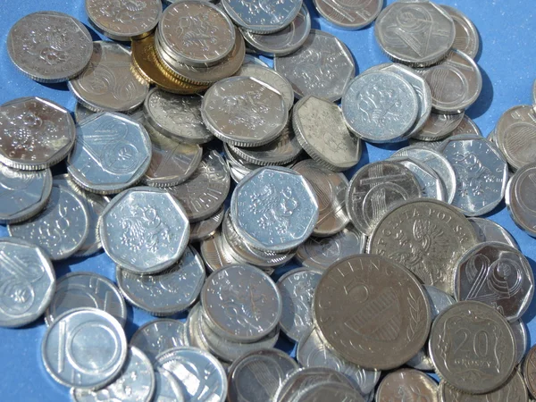 Czk Monedas República Checa — Foto de Stock