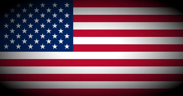 USA flagga platta — Stockfoto