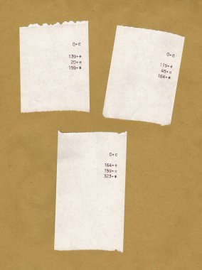 Faturaları veya makbuzları