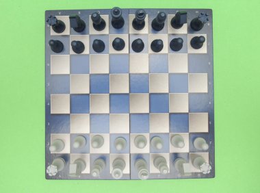 Satranç ile plastik Dama Tahtası