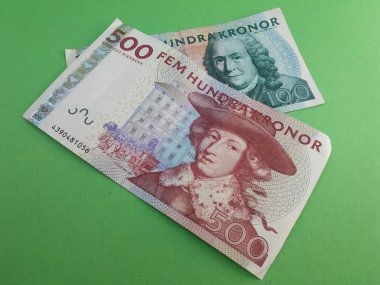 İsveç para birimi notlar