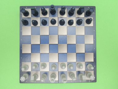 satranç ile siyah ve beyaz plastik Dama Tahtası