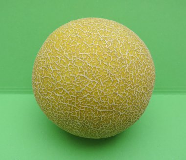 Kavun Galia (Cucumis melo var. reticulatus) meyve vegan gıda