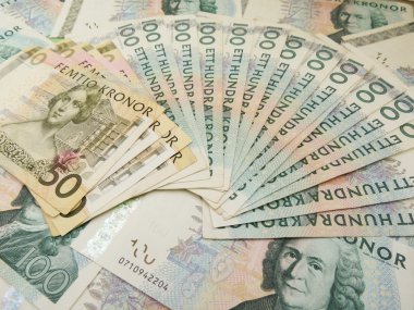 İsveç para birimi notlar