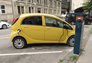 Mitsubishi elektrikli araba şarj