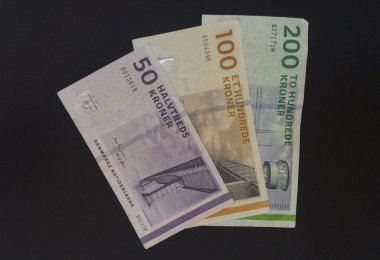 Danimarka Kronu (Dkk) banknotlar, Danimarka (Dk para birimi)