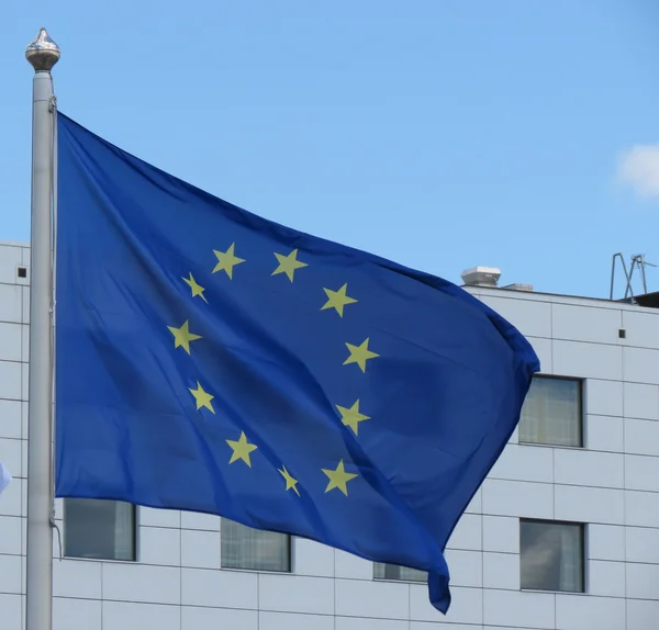 欧州連合 (Eu の旗) — ストック写真