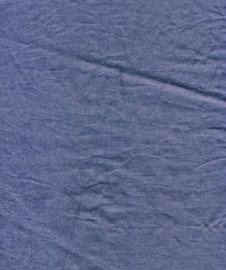 Mavi kumaş yüzeyi arka plan olarak yararlı