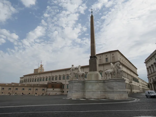 Palazzo Del Quirinale Sede Presidente República Itália Roma — Fotografia de Stock