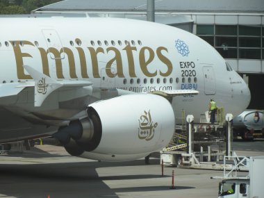 Emirates Hava Yolları'nın Airbus A380