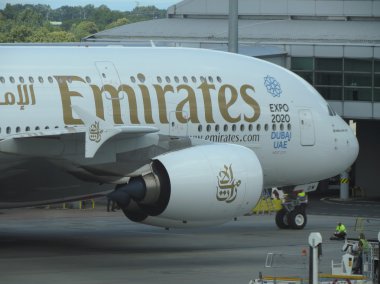 Emirates Hava Yolları'nın Airbus A380