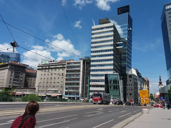 Wien Oostenrijk Circa Juni 2016 Uitzicht Het Centrum Van Stad — Stockfoto