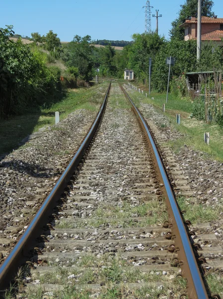 Spoorwegen Voor Het Openbaar Vervoer — Stockfoto