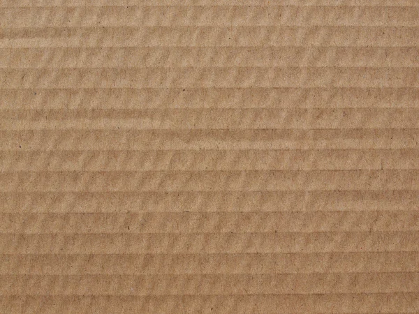 Texture Carton Ondulé Brun Utile Comme Fond — Photo