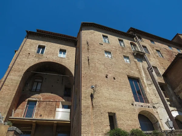 Siena Ospedale Santa Maria Della Scala Ortaçağ Hastane Aziz Meryem — Stok fotoğraf