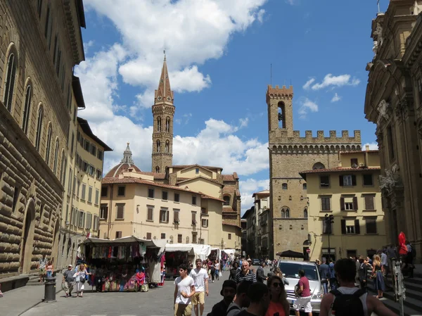 Florencia Italia Circa Julio 2016 Palazzo Del Bargello Significa Palacio — Foto de Stock