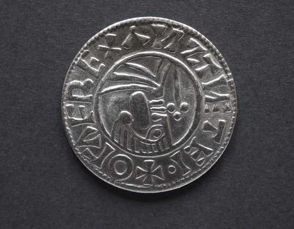 Réplique Monnaie Viking Basée Sur Des Découvertes Archéologiques — Photo