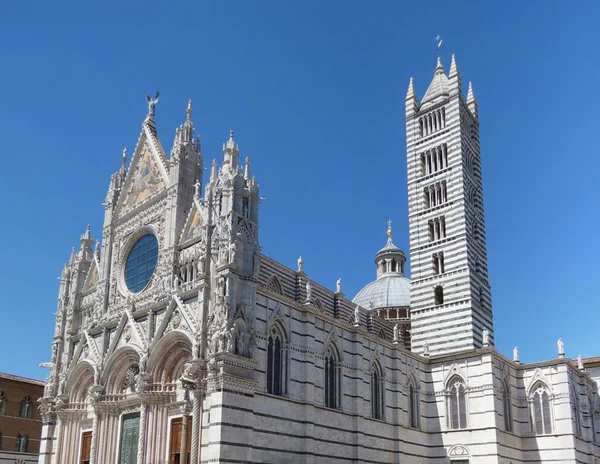 Chiesa Cattedrale Aka Duomo Siena — Foto Stock