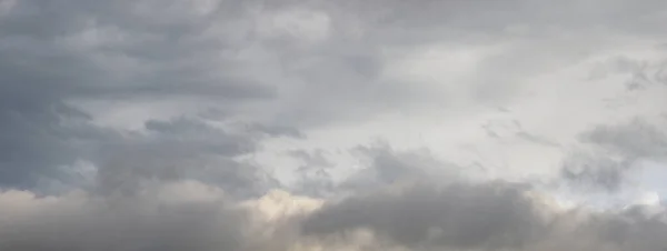 Niebo Chmurami Ciężkiej Burzy — Zdjęcie stockowe