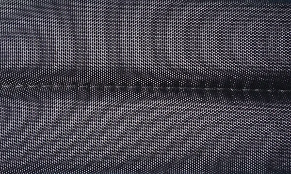 Schwarze Textur Aus Polyestergewebe Nützlich Als Hintergrund — Stockfoto