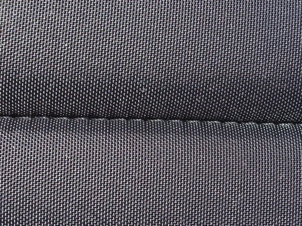 Černá Polyesterová Tkanina Textura Užitečné Jako Pozadí — Stock fotografie