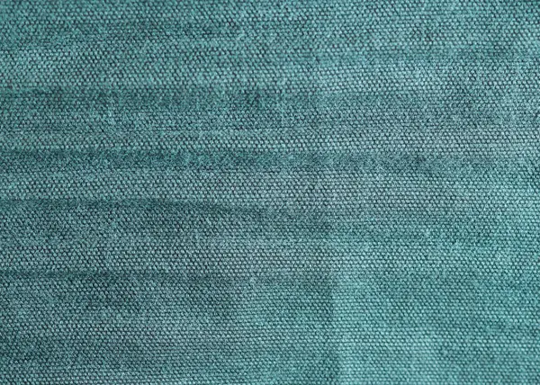 Textura Tecido Verde Teal Útil Como Fundo — Fotografia de Stock