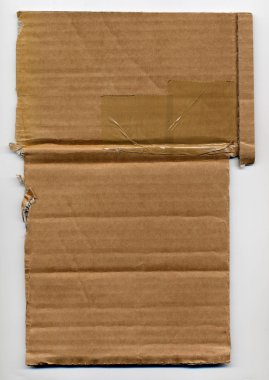 Oluklu karton arka plan